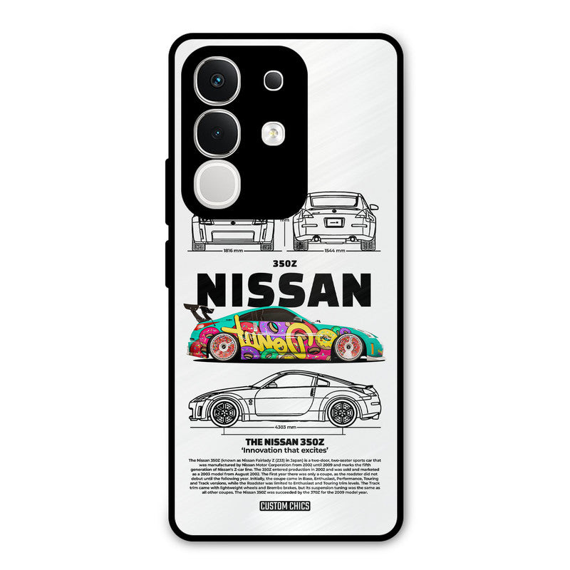 Colorful Nissan Vivo T4x Mobile Back Cover - Car&Bike PrintShield Case