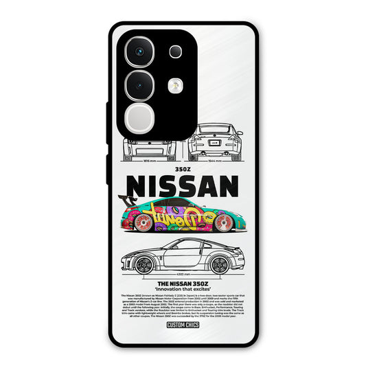Colorful Nissan Vivo T4x Mobile Back Cover - Car&Bike PrintShield Case