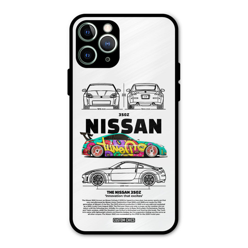 Colorful Nissan iPhone 11 Pro Max Mobile Back Cover - Car&Bike PrintShield Case