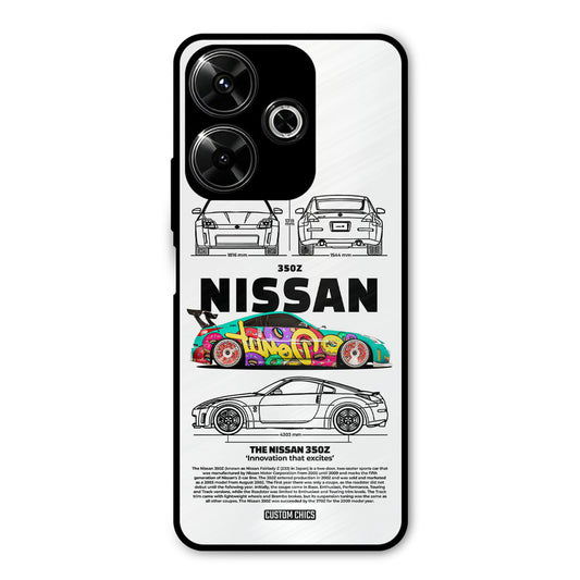 Colorful Nissan Redmi 13 5G Mobile Back Cover - Car&Bike PrintShield Case
