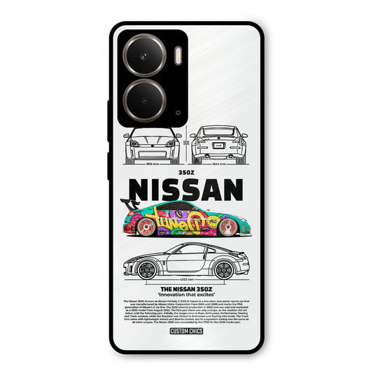 Colorful Nissan Realme P3 Mobile Back Cover - Car&Bike PrintShield Case