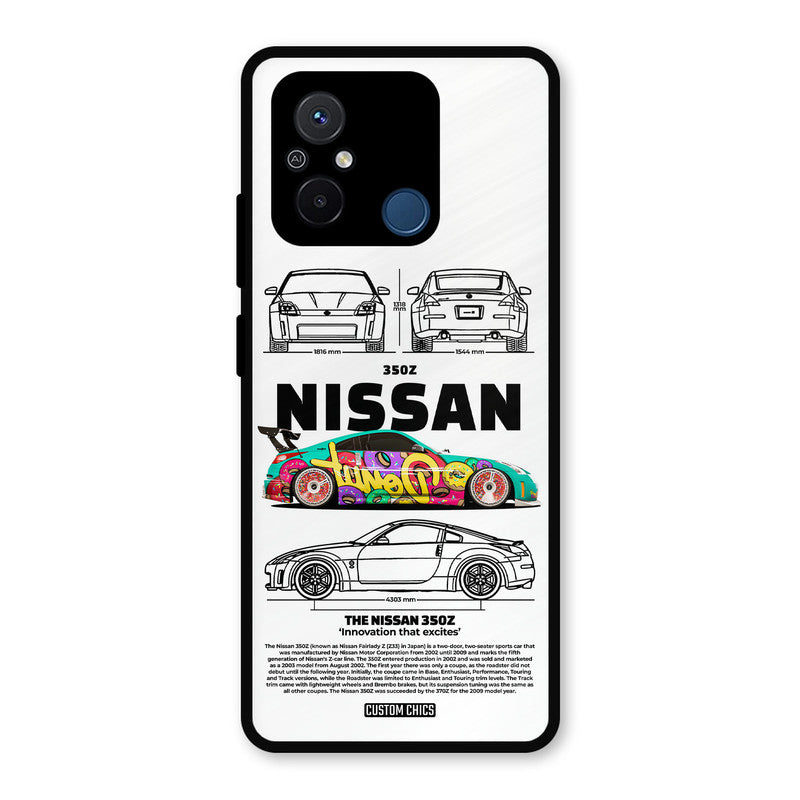 Colorful Nissan Redmi 12c Mobile Back Cover - Car&Bike PrintShield Case