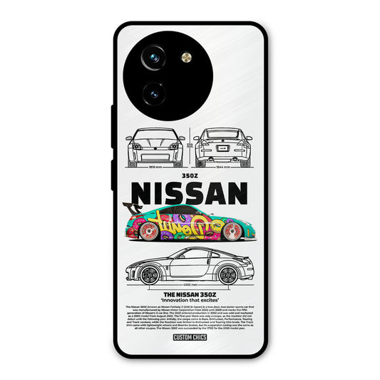 Colorful Nissan Vivo Y200i Mobile Back Cover - Car&Bike PrintShield Case