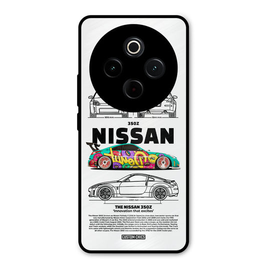 Colorful Nissan iQoo Z10 Mobile Back Cover - Car&Bike PrintShield Case
