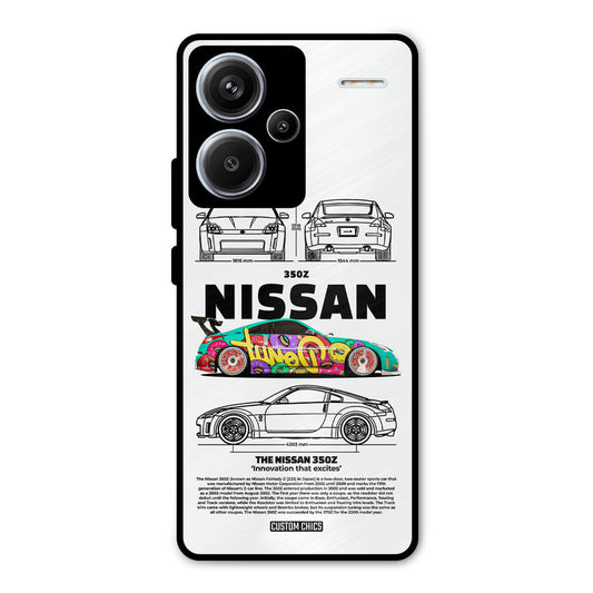 Colorful Nissan Redmi Note 13 Pro Plus Mobile Back Cover - Car&Bike PrintShield Case