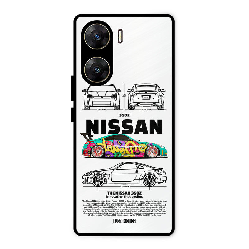 Colorful Nissan Vivo V29e Mobile Back Cover - Car&Bike PrintShield Case