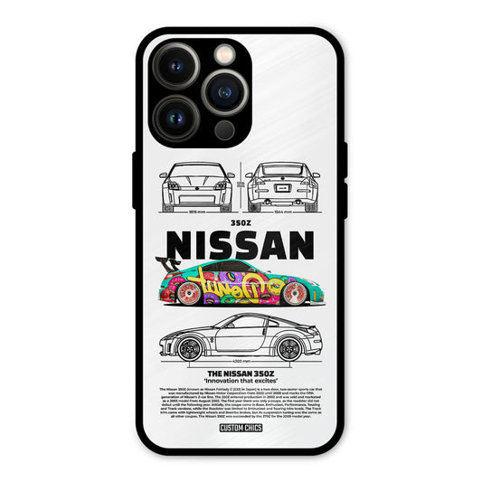 Colorful Nissan iPhone 13 Pro Mobile Back Cover - Car&Bike PrintShield Case