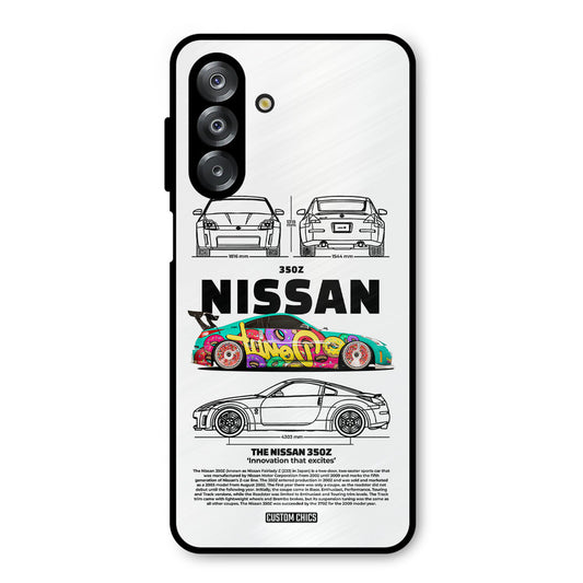 Colorful Nissan Samsung Galaxy A26 Mobile Back Cover - Car&Bike PrintShield Case
