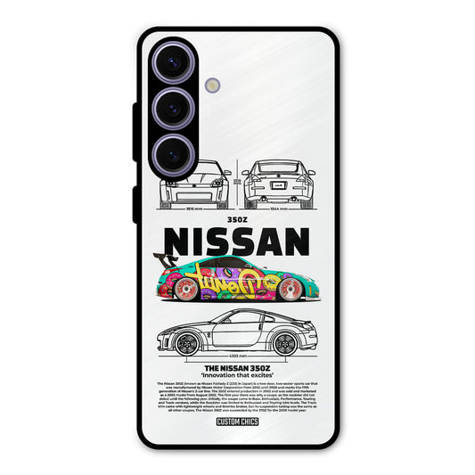 Colorful Nissan Samsung Galaxy S24 FE Mobile Back Cover - Car&Bike PrintShield Case