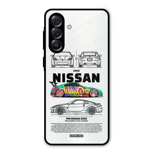 Colorful Nissan Samsung Galaxy A36 Mobile Back Cover - Car&Bike PrintShield Case