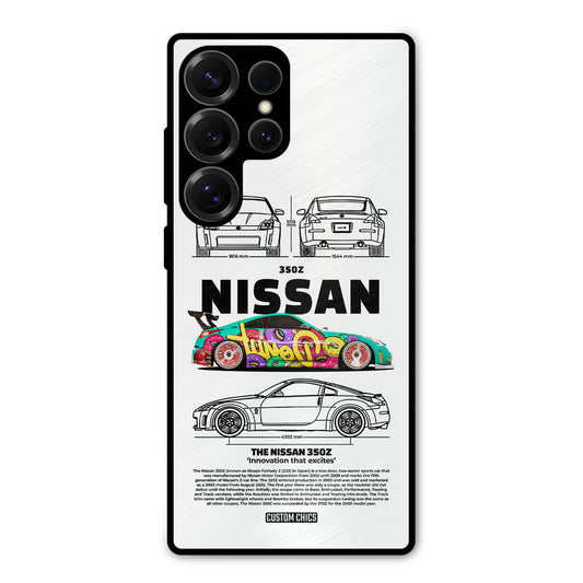 Colorful Nissan Samsung Galaxy S25 Ultra Mobile Back Cover - Car&Bike PrintShield Case