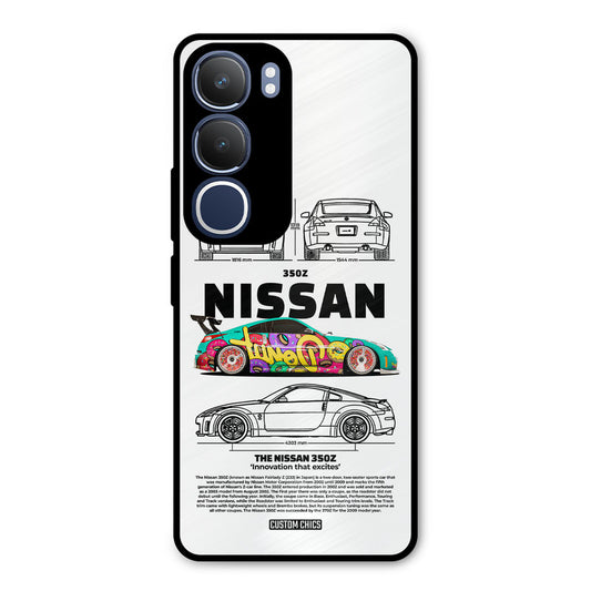Colorful Nissan Vivo Y29 Mobile Back Cover - Car&Bike PrintShield Case