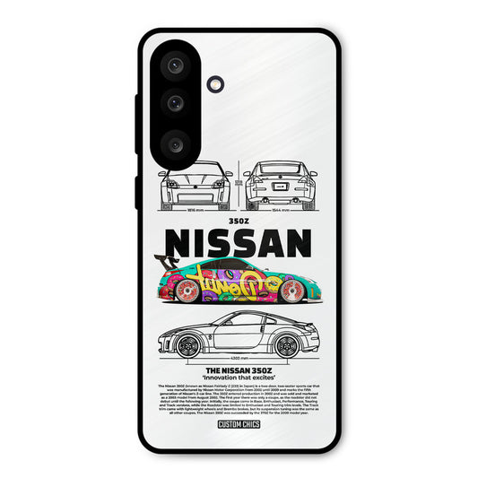 Colorful Nissan Samsung Galaxy M56 Mobile Back Cover - Car&Bike PrintShield Case