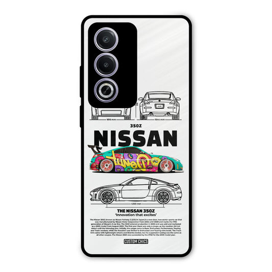 Colorful Nissan Oppo A3 Pro Mobile Back Cover - Car&Bike PrintShield Case