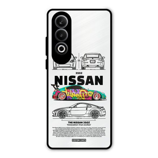 Colorful Nissan OnePlus Nord CE4 Mobile Back Cover - Car&Bike PrintShield Case