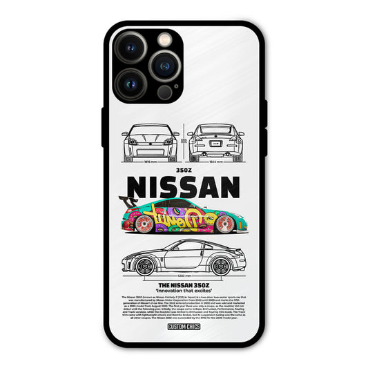 Colorful Nissan iPhone 13 Pro Max Mobile Back Cover - Car&Bike PrintShield Case