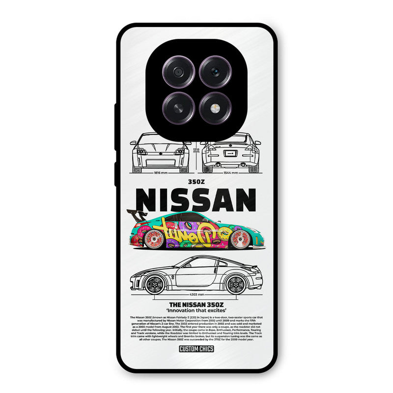 Colorful Nissan Oppo F29 Mobile Back Cover - Car&Bike PrintShield Case
