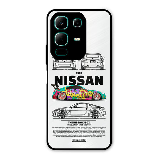 Colorful Nissan Infinix Note 50x Mobile Back Cover - Car&Bike PrintShield Case