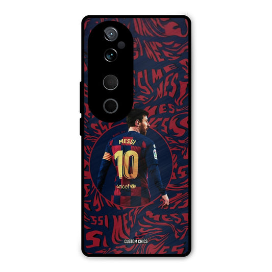 Comic Messi Vivo V40 Pro Mobile Back Cover - Sports PrintShield Case