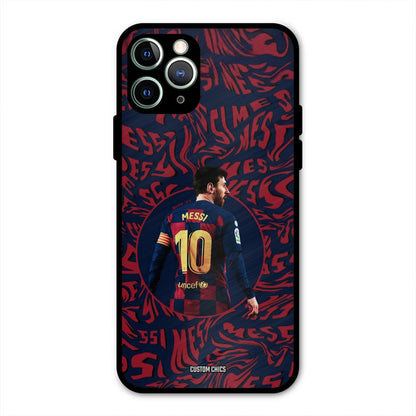 Comic Messi  iPhone 11 Pro Max Mobile Back Cover - Sports PrintShield Case