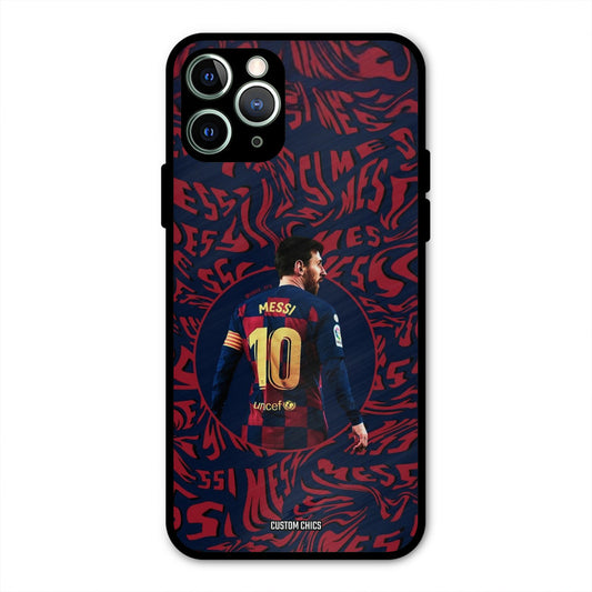 Comic Messi  iPhone 11 Pro Max Mobile Back Cover - Sports PrintShield Case