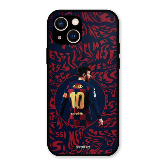 Comic Messi  iPhone 13 Mobile Back Cover - Sports PrintShield Case