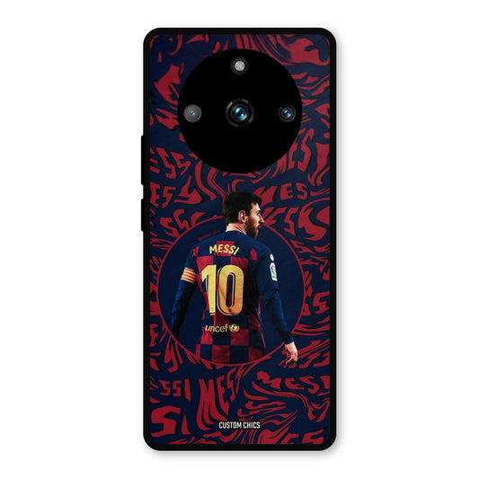 Comic Messi Realme 11 Pro Plus Mobile Back Cover - Sports PrintShield Case