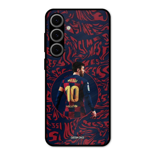 Comic Messi Samsung Galaxy S24 FE Mobile Back Cover - Sports PrintShield Case