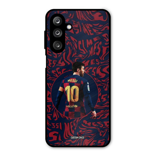 Comic Messi Samsung Galaxy M36 Mobile Back Cover - Sports PrintShield Case