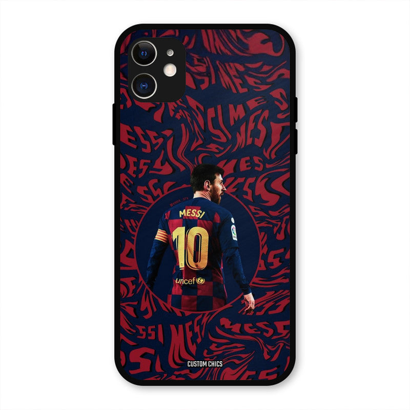 Comic Messi  iPhone 11 Mobile Back Cover - Sports PrintShield Case