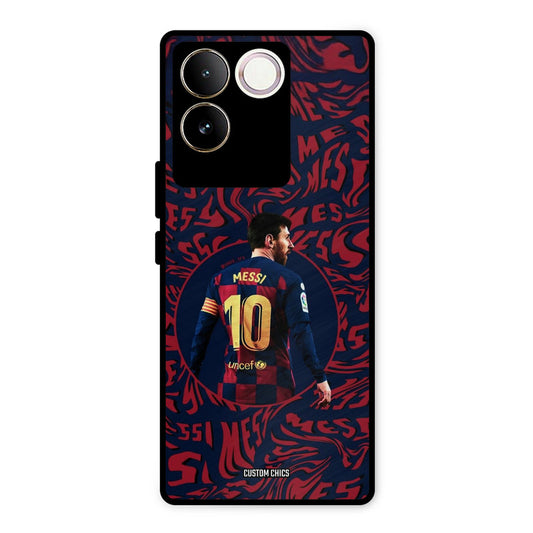 Comic Messi iQOO Z7 Pro Mobile Back Cover - Sports PrintShield Case
