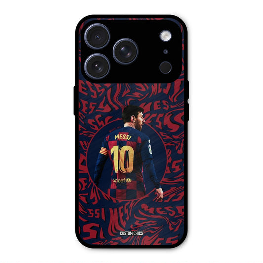 Comic Messi iPhone 17 Pro Mobile Back Cover - Sports PrintShield Case