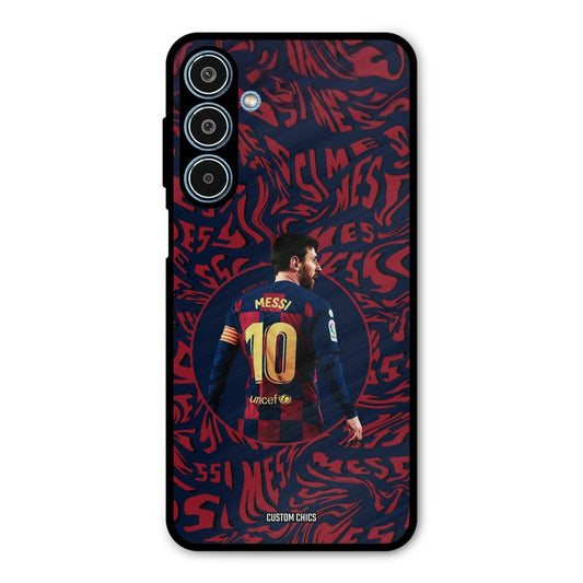 Comic Messi Samsung Galaxy M35 5G Mobile Back Cover - Sports PrintShield Case