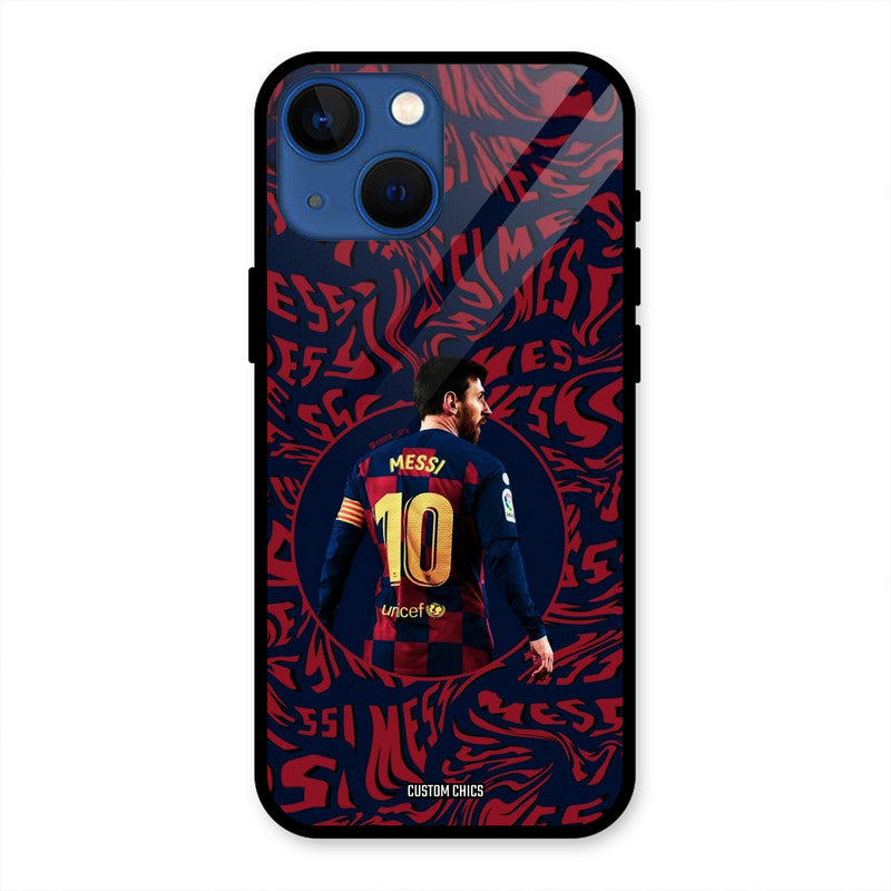 Comic Messi iPhone 13 Mini Mobile Back Cover - Sports PrintShield Case