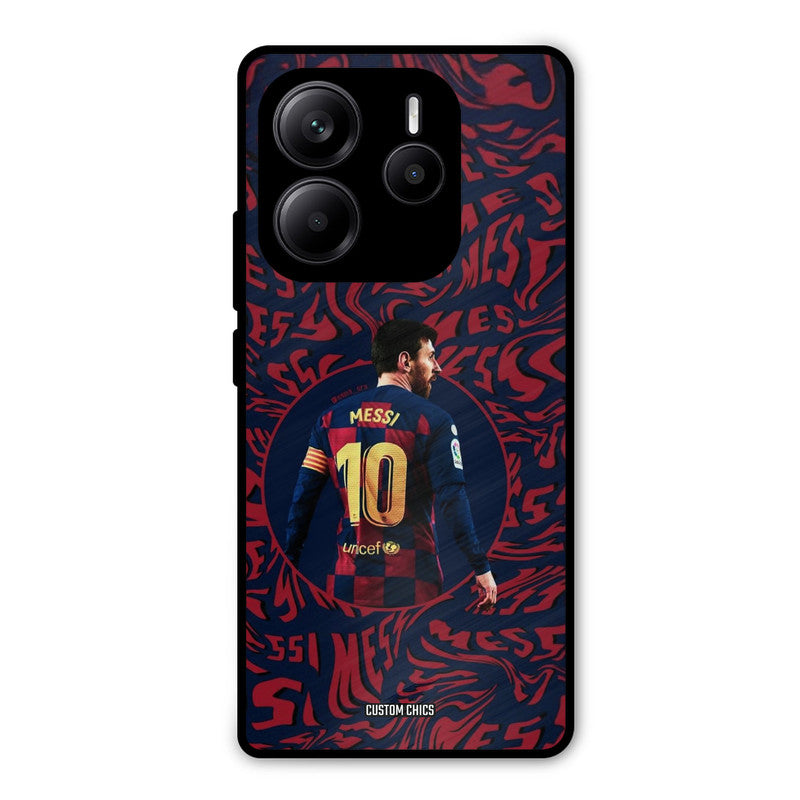 Comic Messi Redmi Note 14 Mobile Back Cover - Sports PrintShield Case