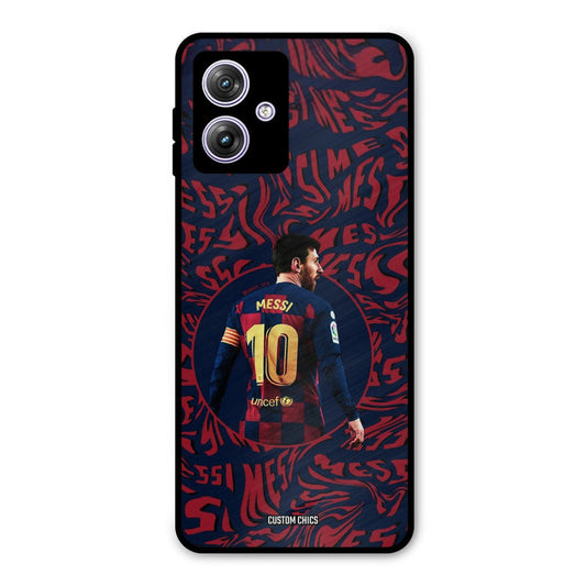 Comic Messi Moto G54 Mobile Back Cover - Sports PrintShield Case