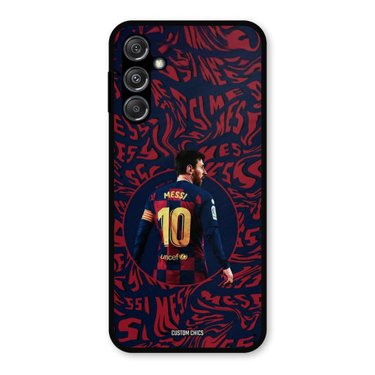 Comic Messi Samsung Galaxy M34 5G Mobile Back Cover - Sports PrintShield Case