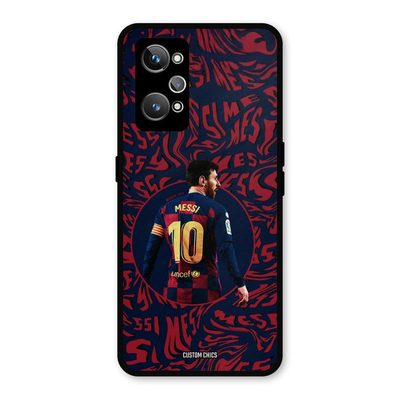 Comic Messi Realme GT Neo 2 Mobile Back Cover - Sports PrintShield Case