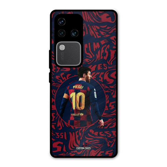 Comic Messi Vivo V30 Pro Mobile Back Cover - Sports PrintShield Case