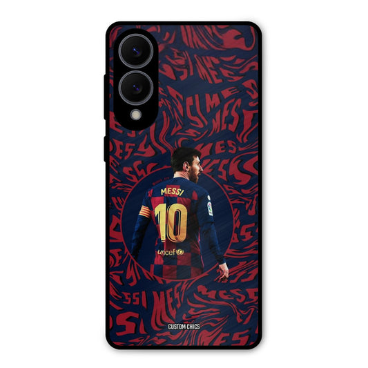 Comic Messi Samsung Galaxy S25 Edge Mobile Back Cover - Sports PrintShield Case