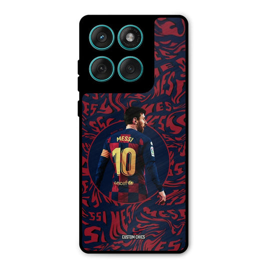 Comic Messi Motorola Edge 60 Mobile Back Cover - Sports PrintShield Case