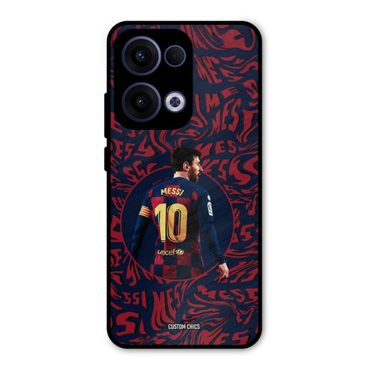Comic Messi Oppo Reno 13 5G Mobile Back Cover - Sports PrintShield Case