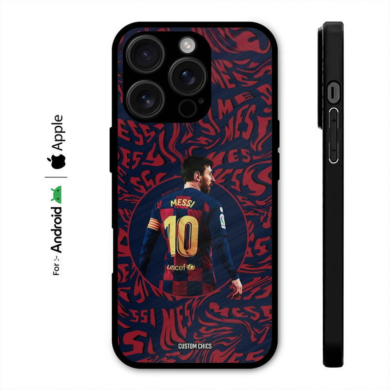 Comic Messi Case – Premium PrintShield Mobile Cover