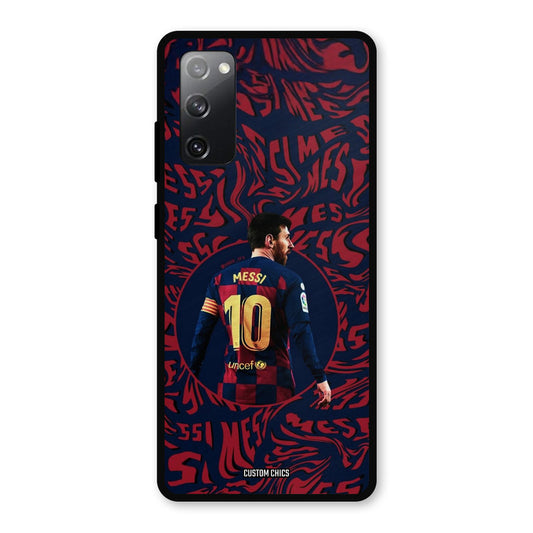 Comic Messi Samsung Galaxy S20 FE 5G Mobile Back Cover - Sports PrintShield Case