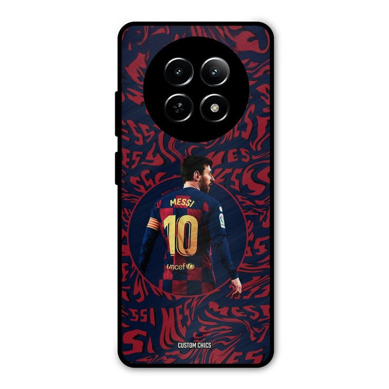 Comic Messi Realme Narzo N65 Mobile Back Cover - Sports PrintShield Case
