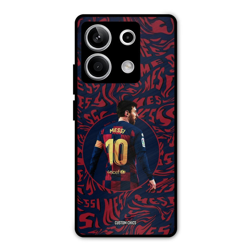 Comic Messi Redmi Note 13 5G Mobile Back Cover - Sports PrintShield Case