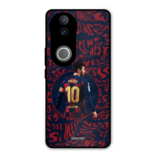 Comic Messi Vivo V50 Mobile Back Cover - Sports PrintShield Case