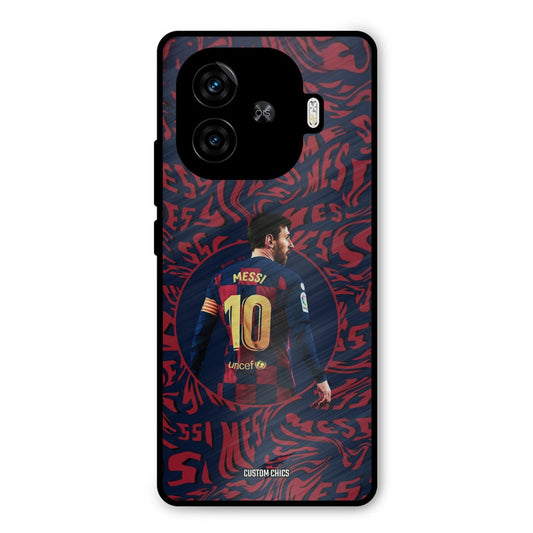 Comic Messi iQoo Z9 Turbo Mobile Back Cover - Sports PrintShield Case