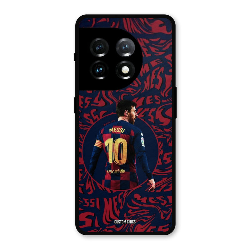 Comic Messi OnePlus 11 Mobile Back Cover - Sports PrintShield Case