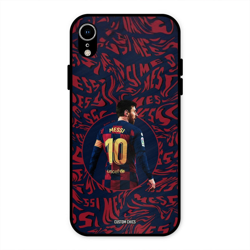 Comic Messi iPhone XR Mobile Back Cover - Sports PrintShield Case